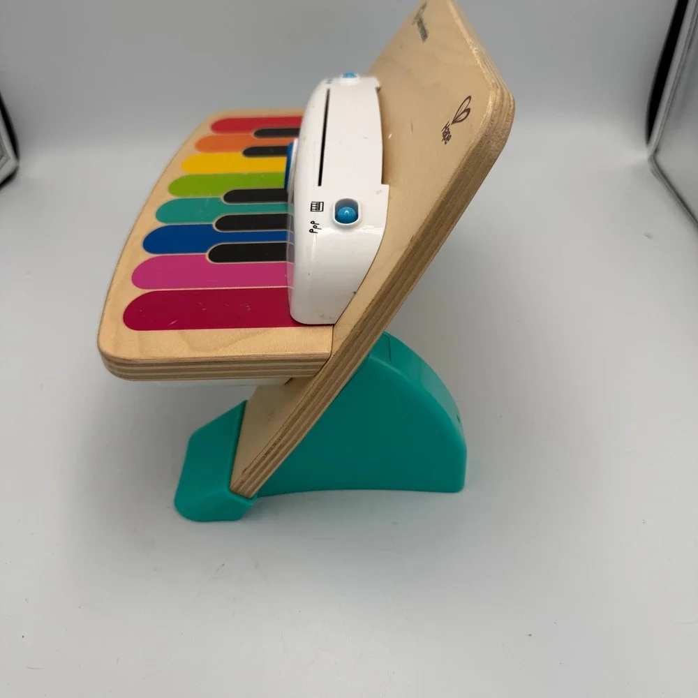 Baby Einstein Hape Magic Touch Piano Wooden Musical Toy Colorful BU3608-02
